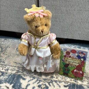Princess Teddy Bear with Storybook